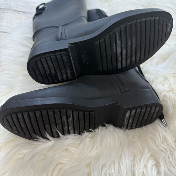 Coach Tristee Lace Up Rain Boot - Picture 8 of 8